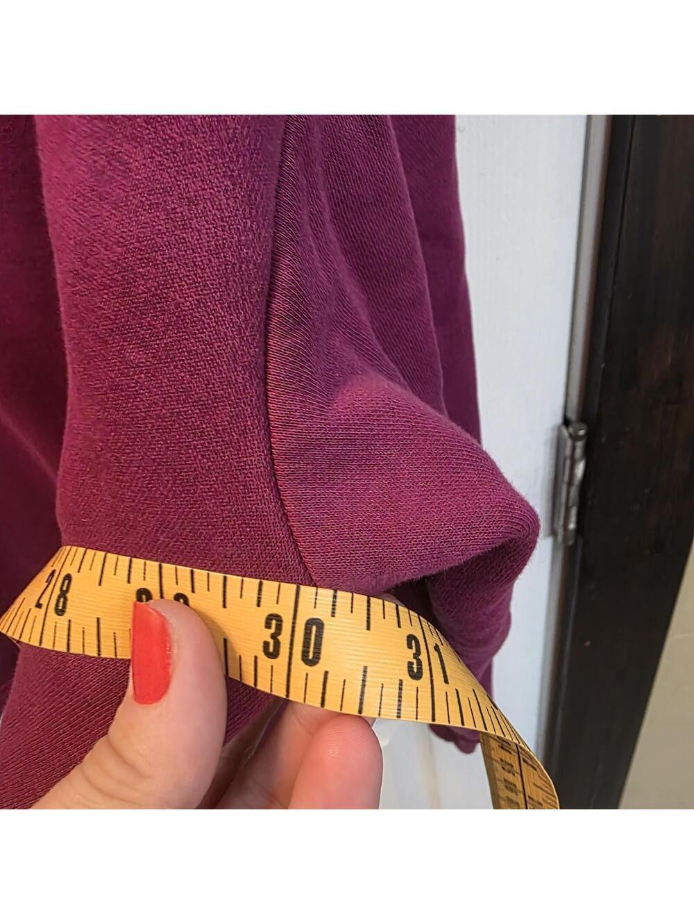 Wrangler Women's Retro Burgundy/Purple Hoodie Size XL - Picture 5 of 6